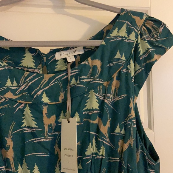 Emily and Fin Rachel Dress-NWT ModCloth 1X - Picture 3 of 5